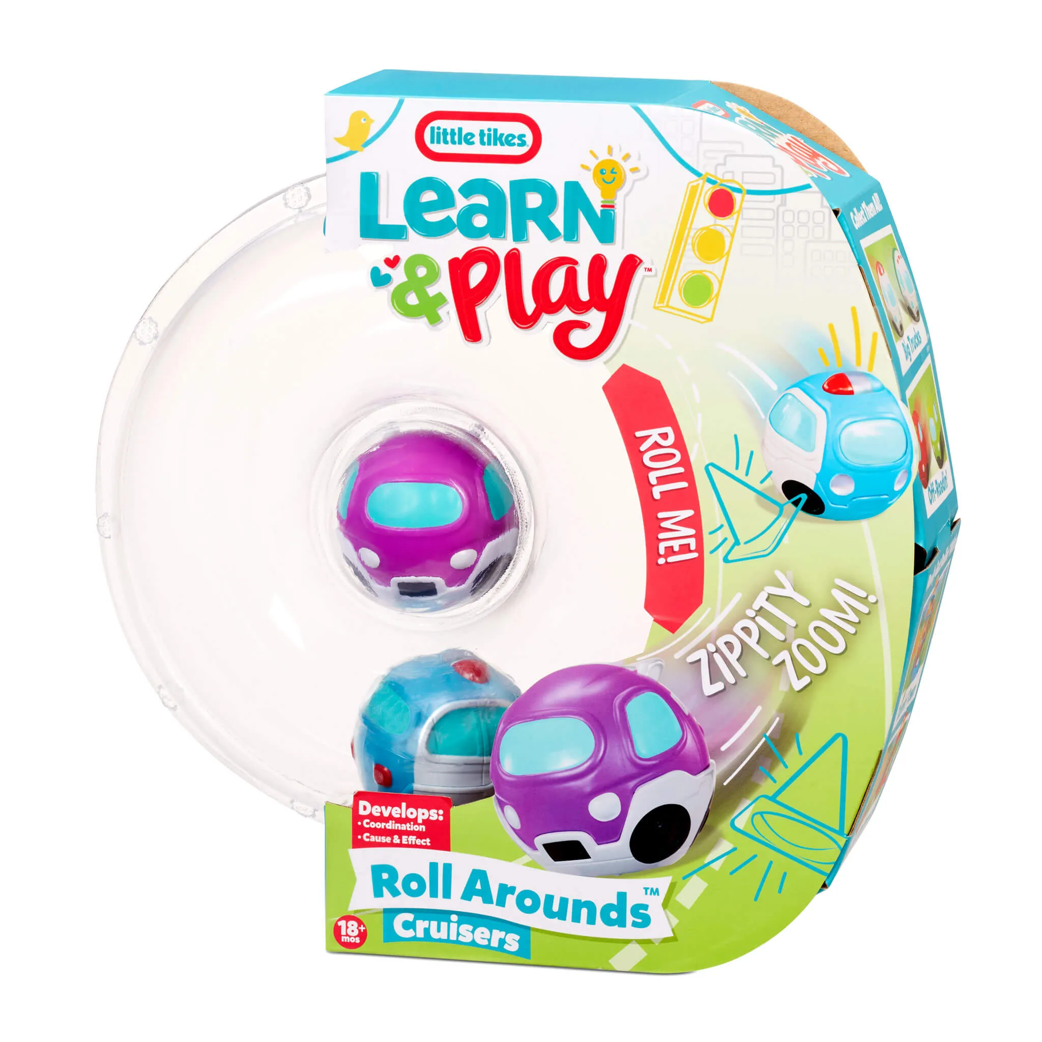 Learn & Play™ Roll Arounds™ Vehicle 2-Pack Cruisers