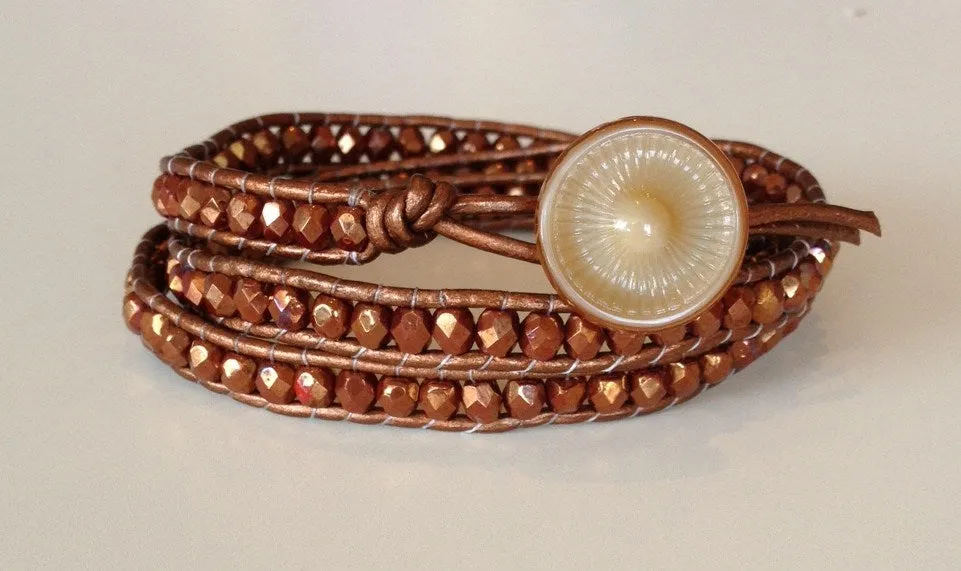 Leather Wrap Bracelet Class