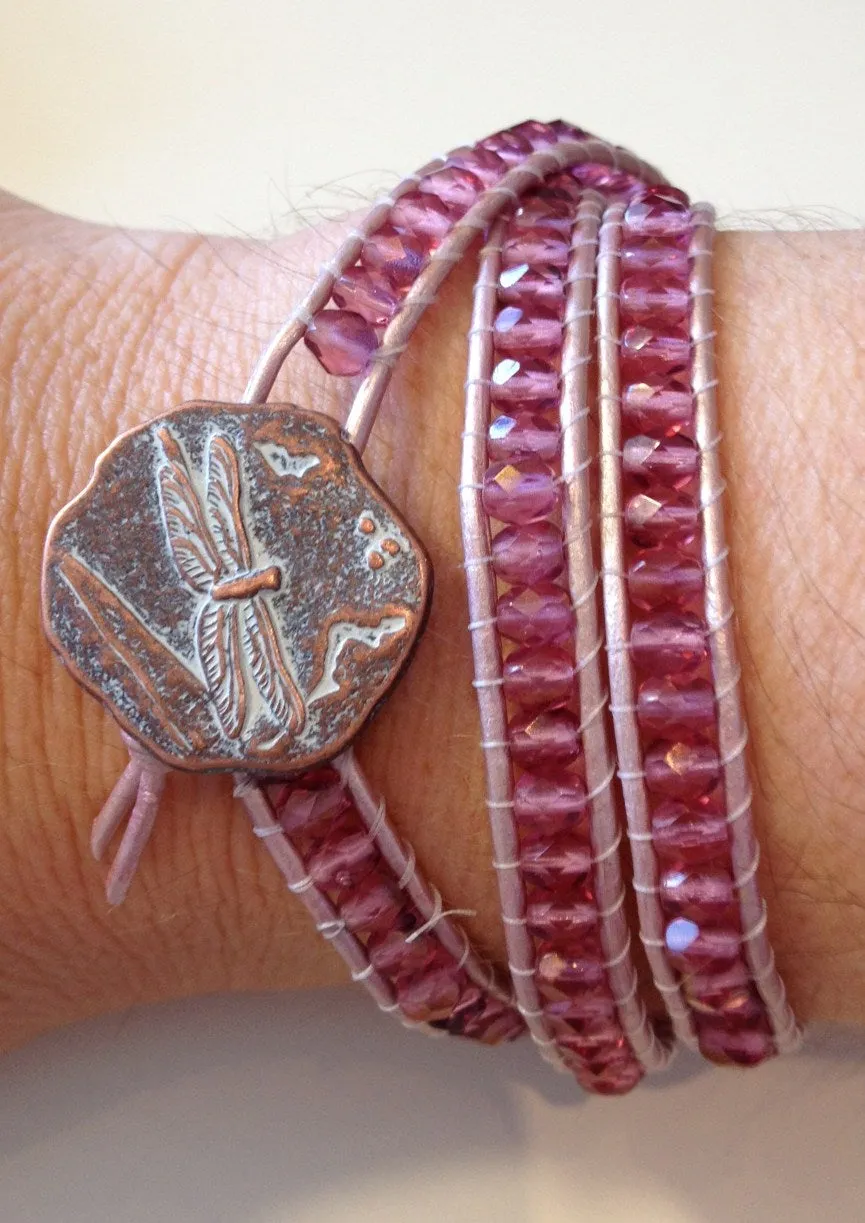 Leather Wrap Bracelet Class