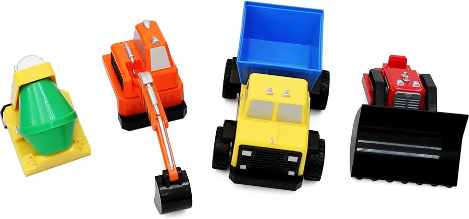 Magnetic Build-A-Truck Sets