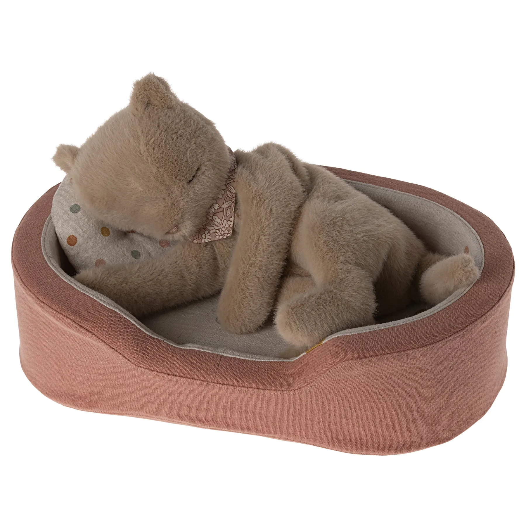 Maileg Kitten, Plush - Cream Peach