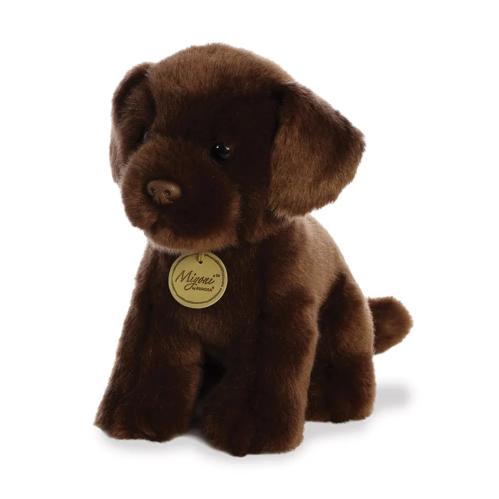 MiYoni Chocolate Labrador Soft Toy