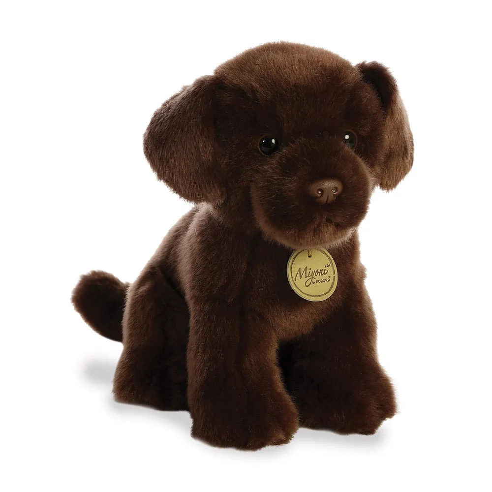 MiYoni Chocolate Labrador Soft Toy