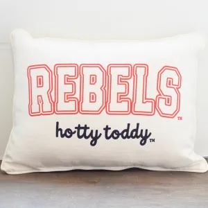 Ole Miss Varsity Rectangle Pillow