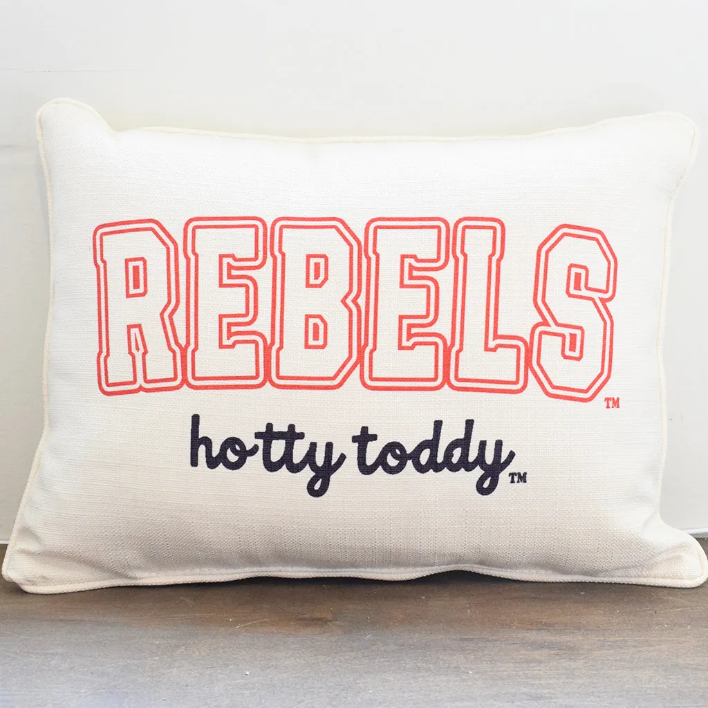 Ole Miss Varsity Rectangle Pillow