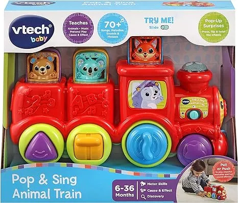 Pop & Sing Animal Train