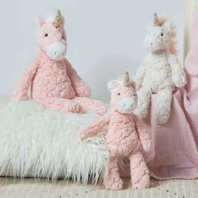 Putty Blush Unicorn Stuffed Animal - Small