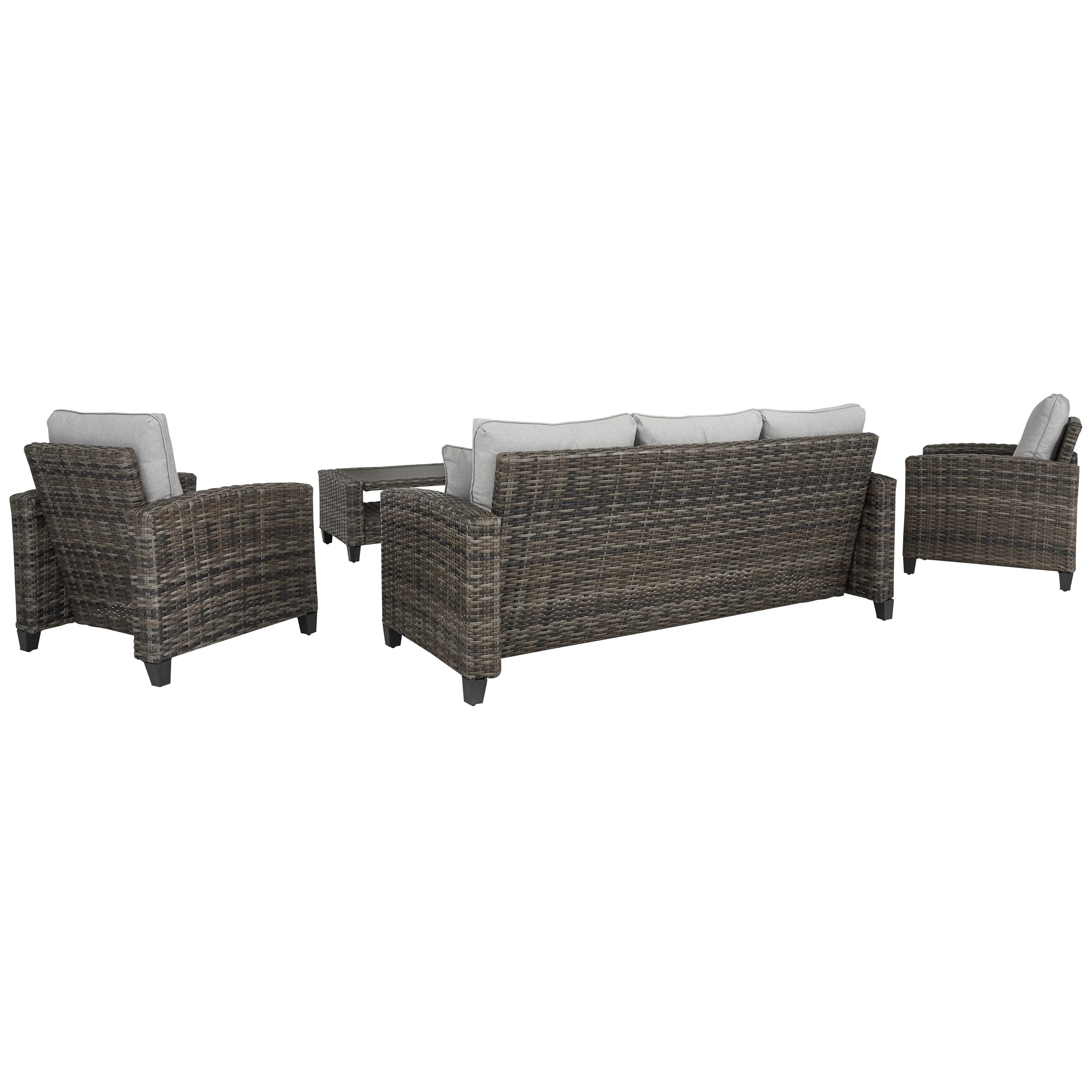 Signature Design by Ashley Cloverbrooke P334-081 Sofa/Chairs/Table Set