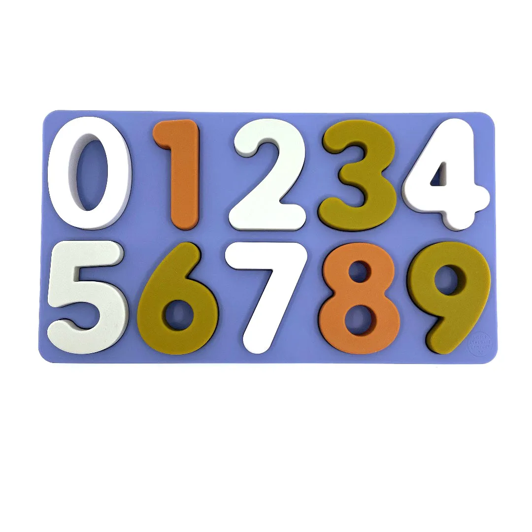 SILICONE NUMBER PUZZLE - 2 COLOURS