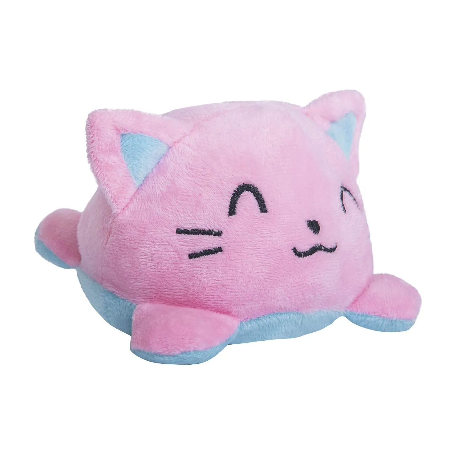 Storescent Reversible Soft Toys for Kids, Cat Stuffed Animal Plush Soft Toys for Boys and Girls | Plushie Toy (Pink CAT)