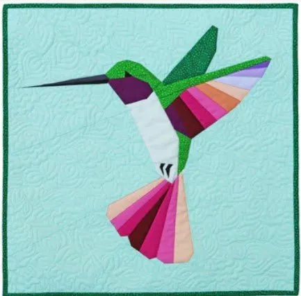 Tiny Jewel: Take Flight with Paper Piecing Class