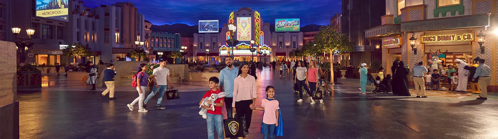 Warner Bros. World™ Abu Dhabi Tickets with Free Shuttle